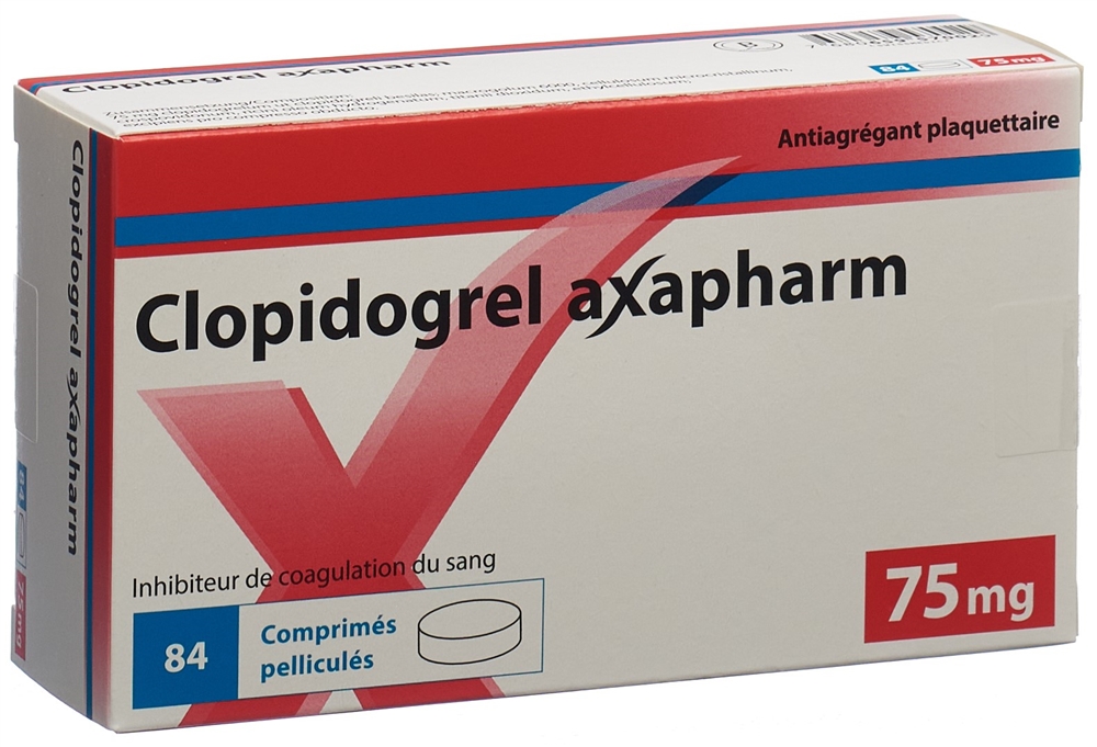 CLOPIDOGREL axapharm 75 mg, Bild 2 von 2