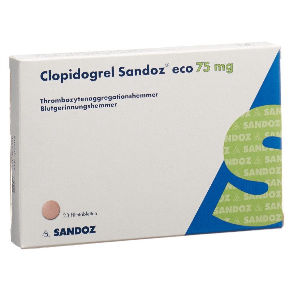 CLOPIDOGREL eco 75 mg, image principale