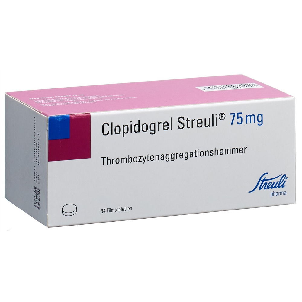 CLOPIDOGREL Streuli 75 mg, Hauptbild