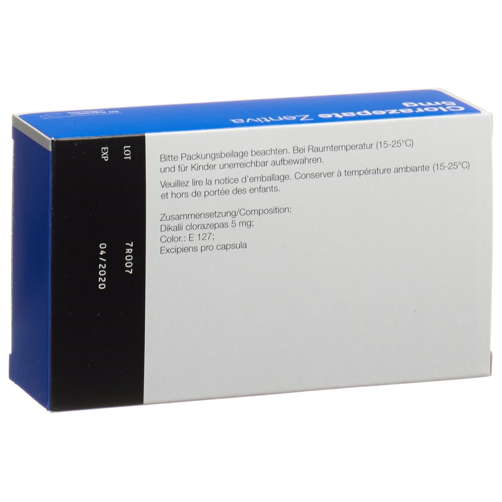 CLORAZEPATE Zentiva 5 mg, image 2 sur 2