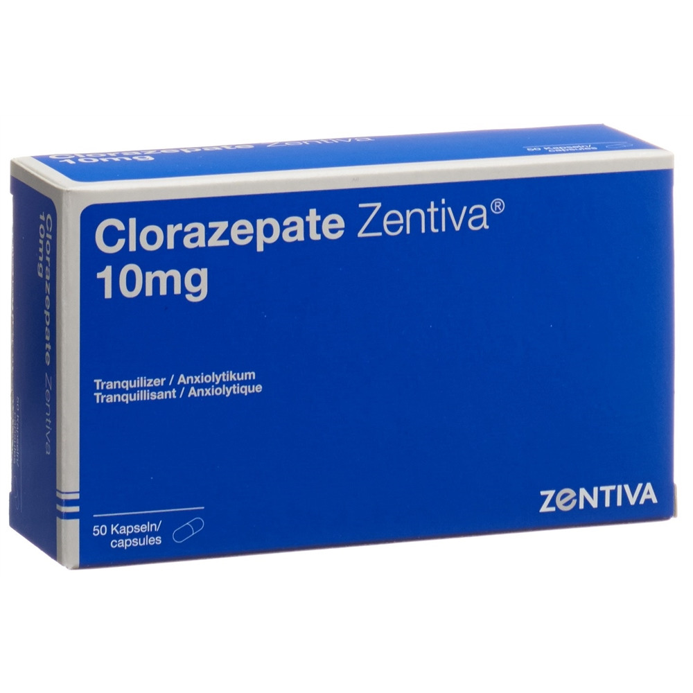 CLORAZEPATE Zentiva 10 mg, Hauptbild