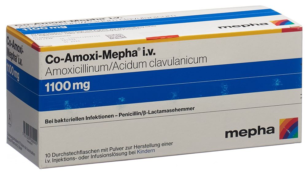 CO AMOXI Mepha 1100 mg, image principale