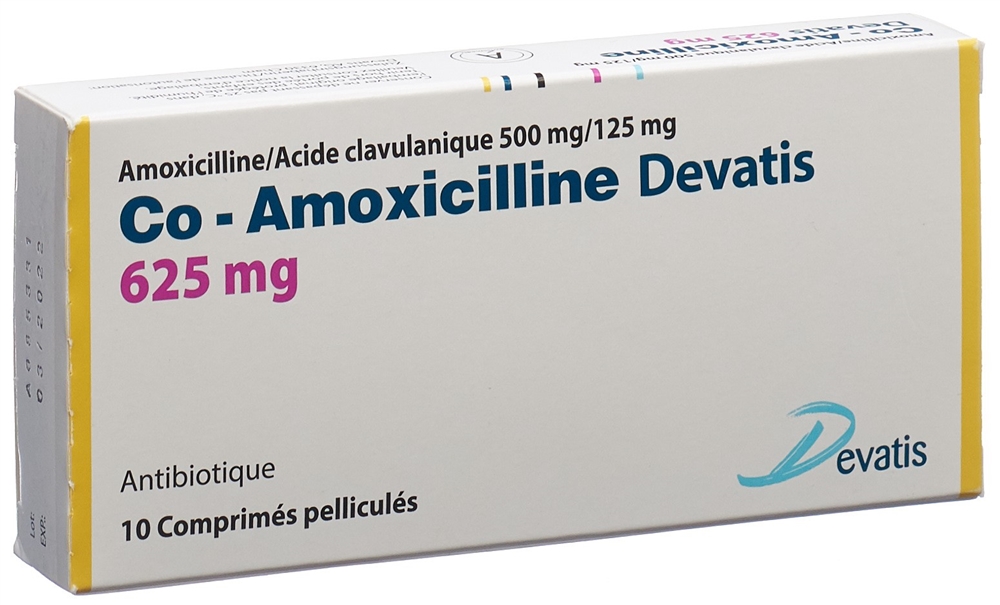 CO AMOXICILLINE Devatis 625 mg, Bild 2 von 2