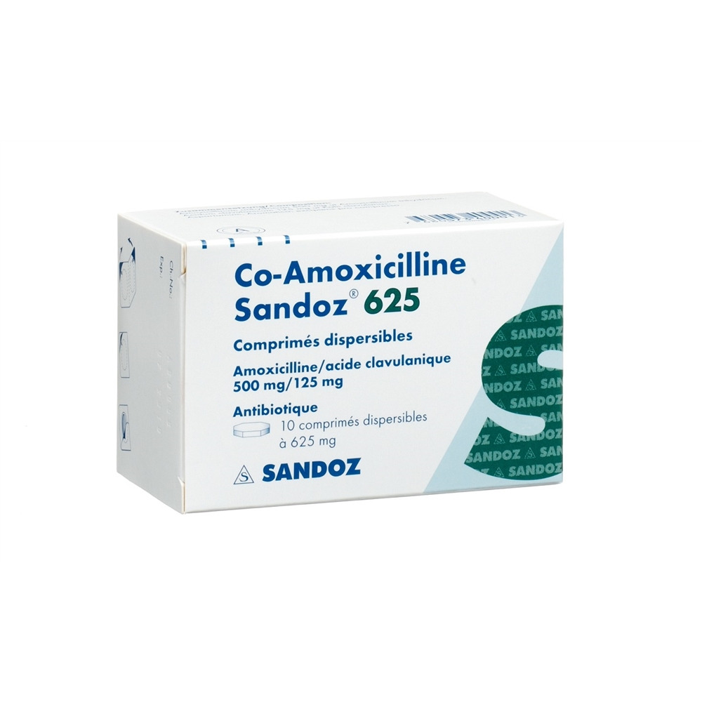 CO AMOXICILLINE Sandoz 625 mg, Bild 2 von 2