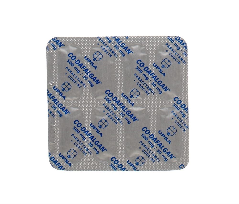 CO-DAFALGAN cpr pell 500/30mg blist 40 pce, image 3 sur 3