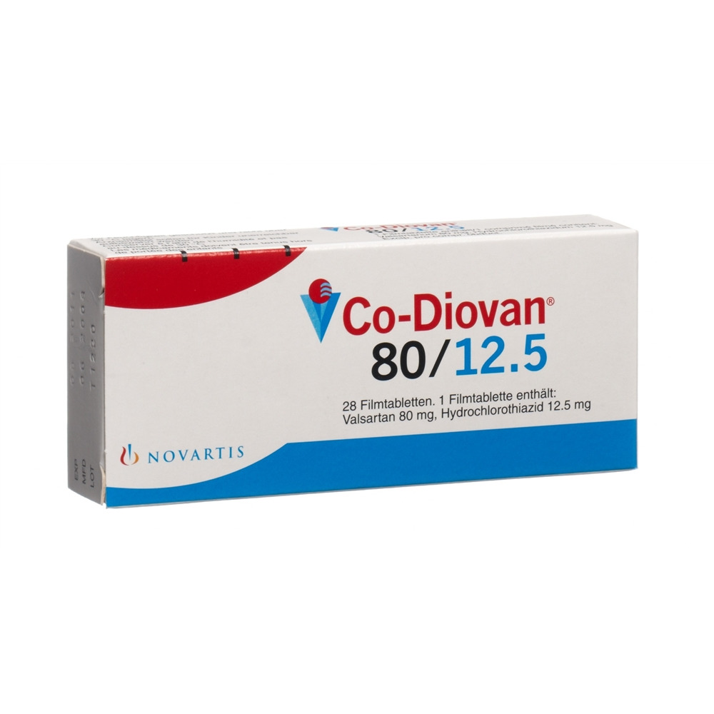 CO-DIOVAN Filmtabl 80/12.5 mg Blist 28 Stk, Hauptbild