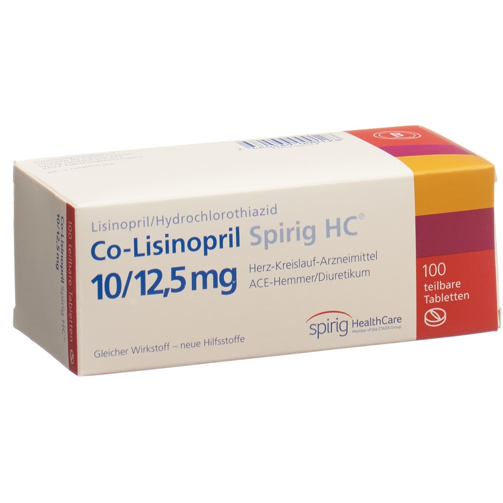 CO LISINOPRIL Spirig HC, image principale