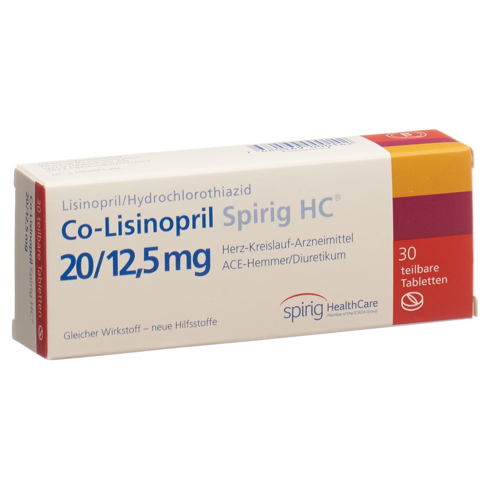 CO LISINOPRIL Spirig HC, image principale