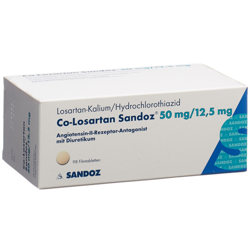 CO LOSARTAN Sandoz, image principale