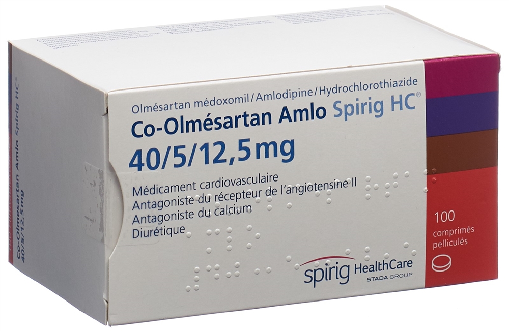 CO OLMESARTAN AMLO Spirig HC, Bild 2 von 2