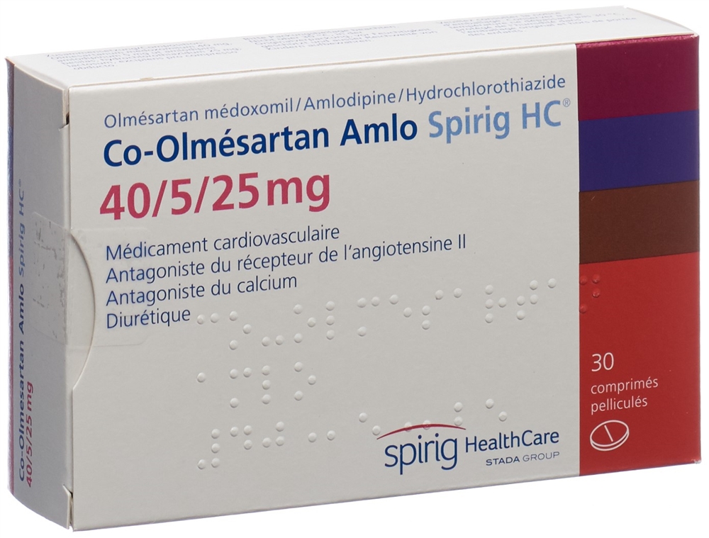 CO OLMESARTAN AMLO Spirig HC, Bild 2 von 2