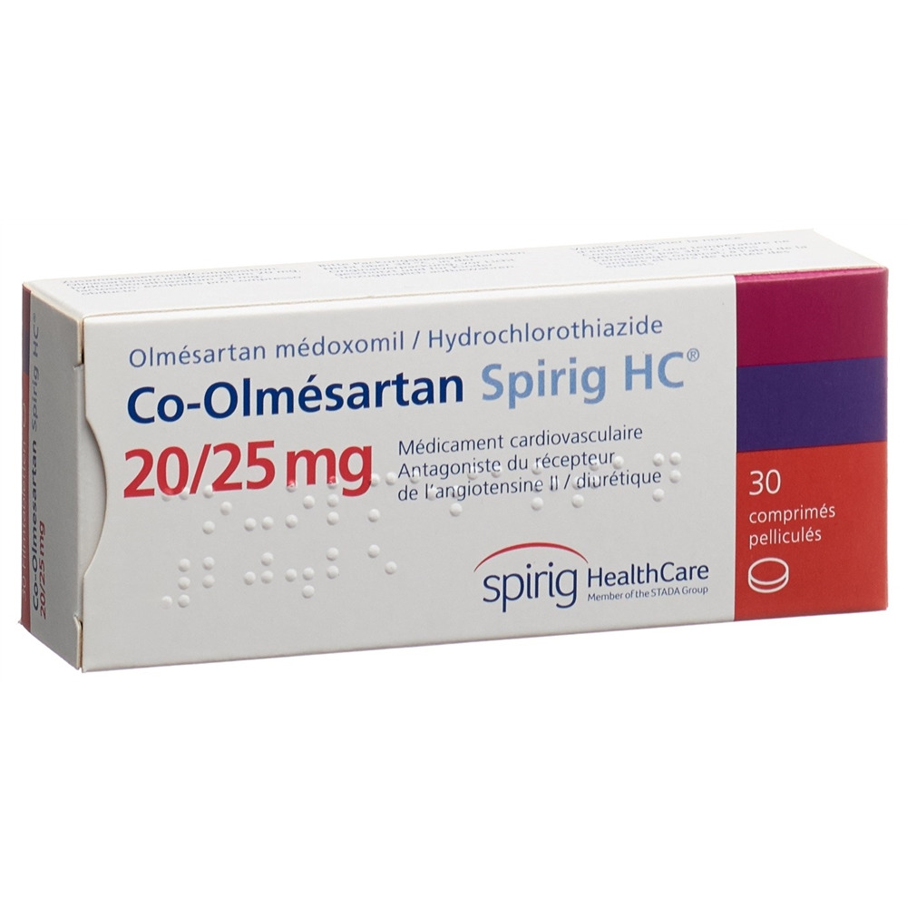 CO OLMESARTAN Spirig HC, image 2 sur 2