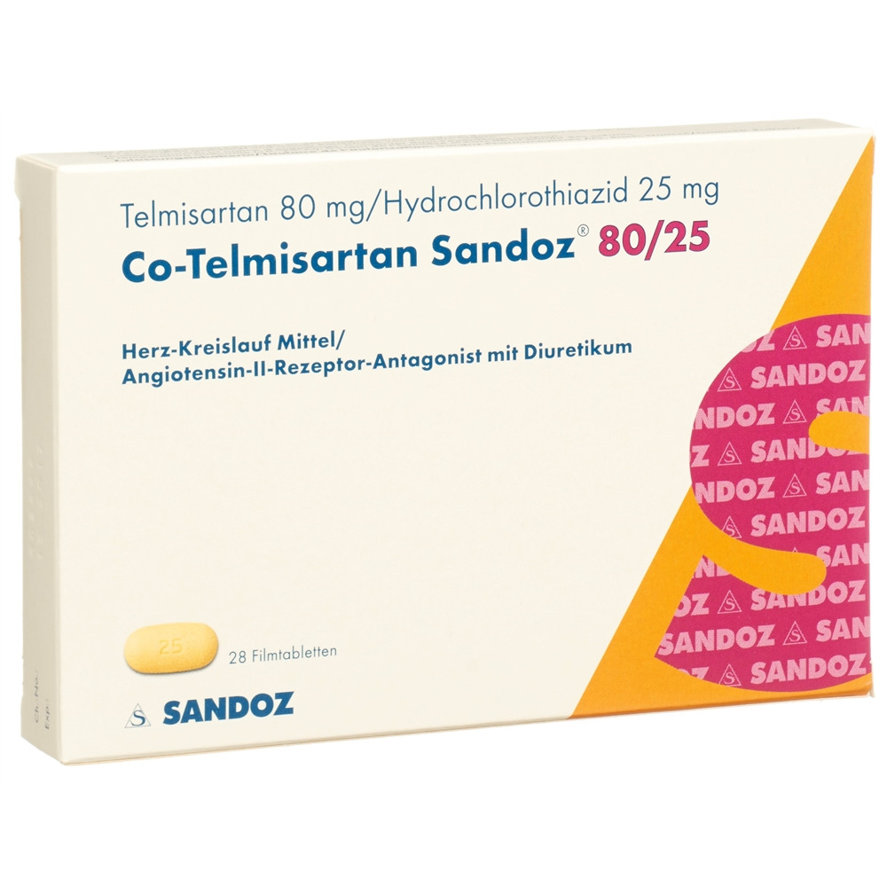 Co-Telmisartan Sandoz Sandoz