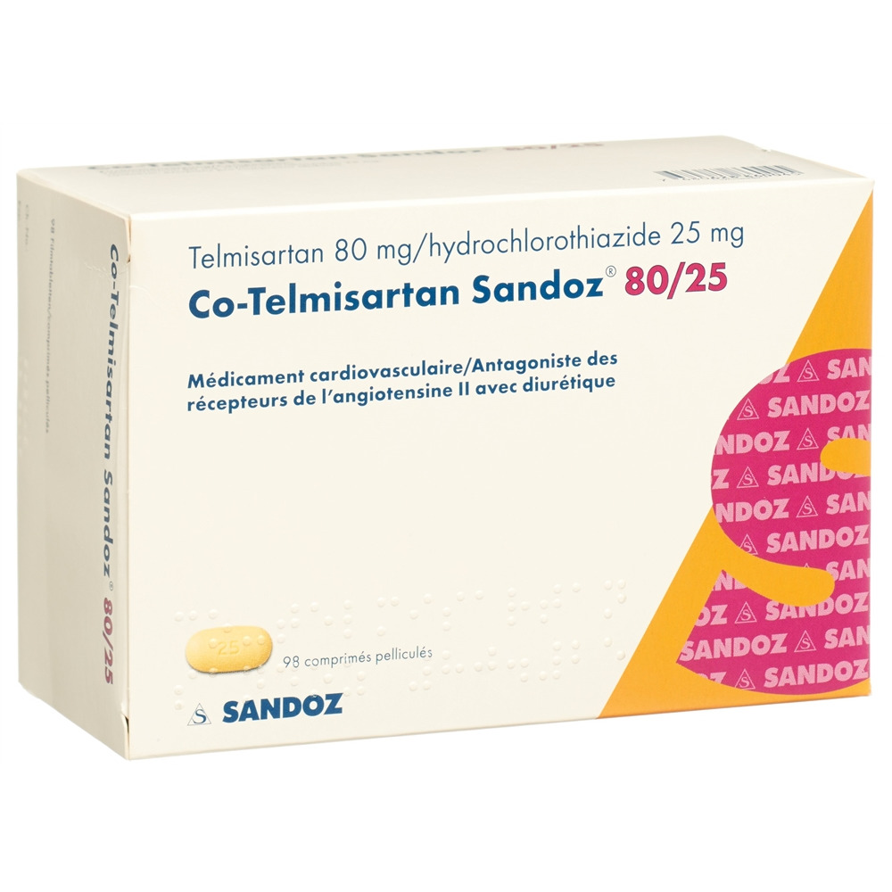 CO TELMISARTAN Sandoz, image 2 sur 2