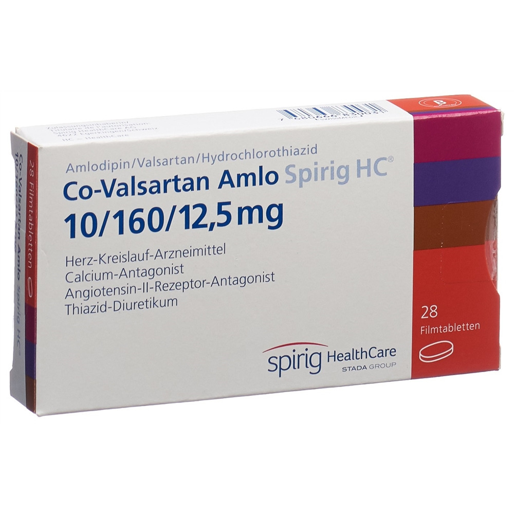 CO VALSARTAN AMLO Amlo Spirig HC, Hauptbild