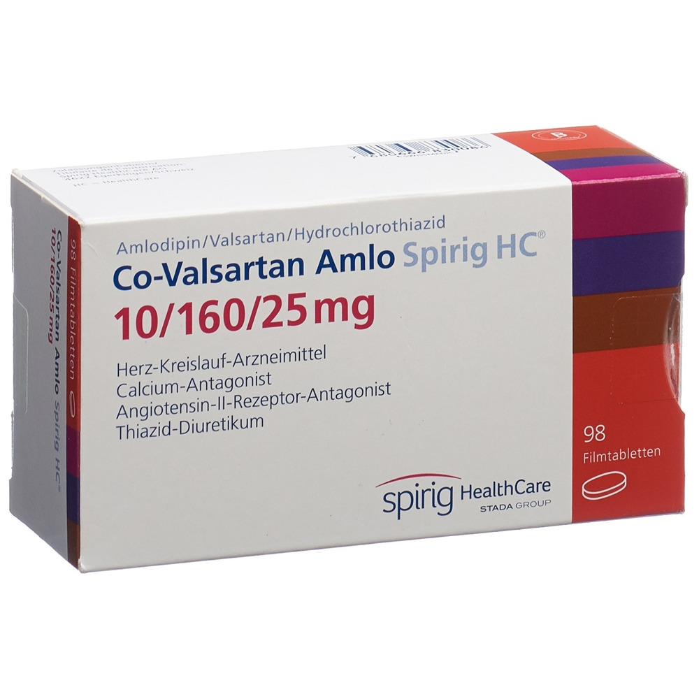 CO VALSARTAN AMLO Amlo Spirig HC, Hauptbild