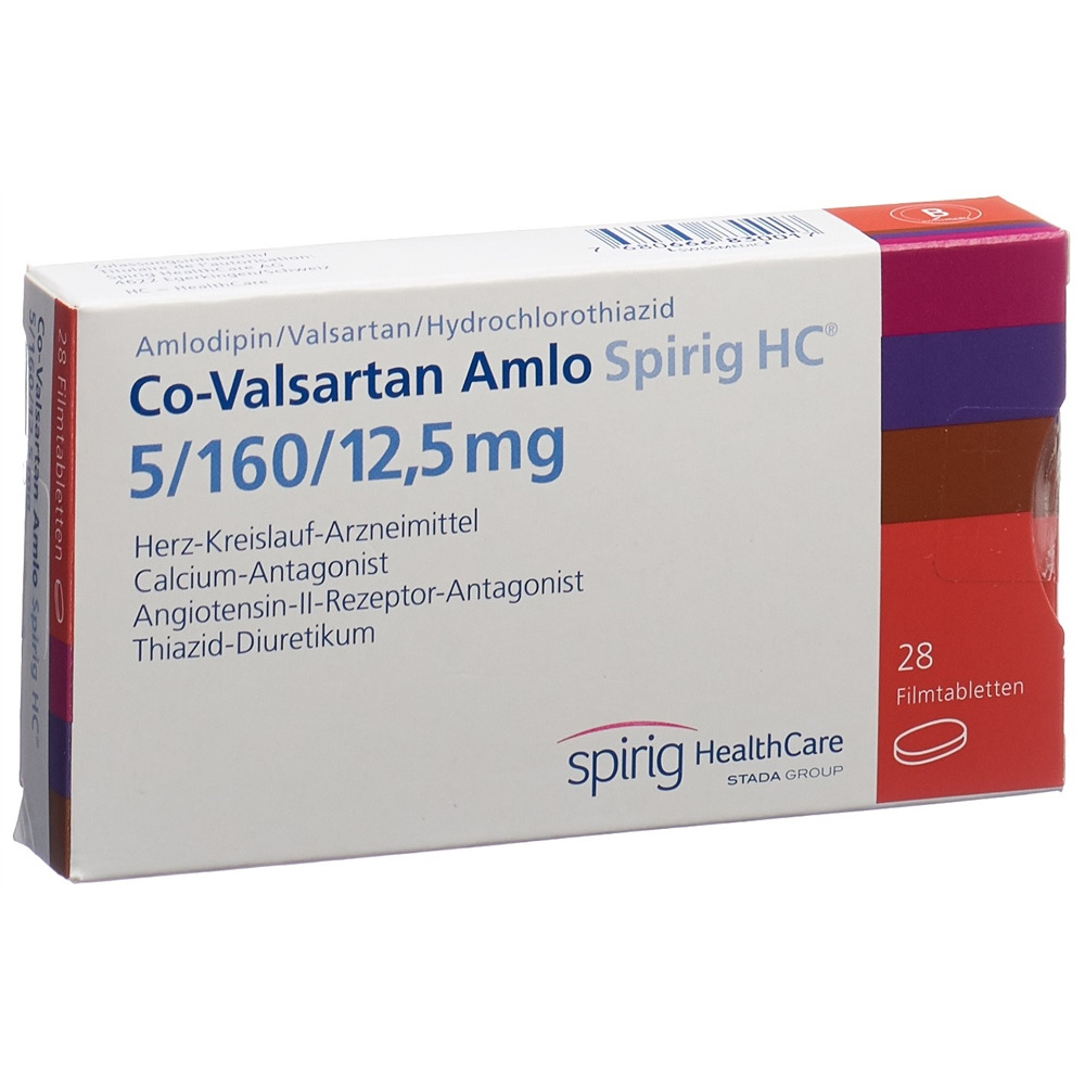 CO VALSARTAN AMLO Amlo Spirig HC, Hauptbild