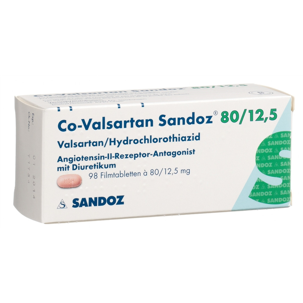 CO VALSARTAN Sandoz, Hauptbild