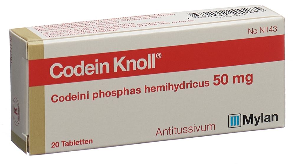 CODEINE Knoll 50 mg, Hauptbild