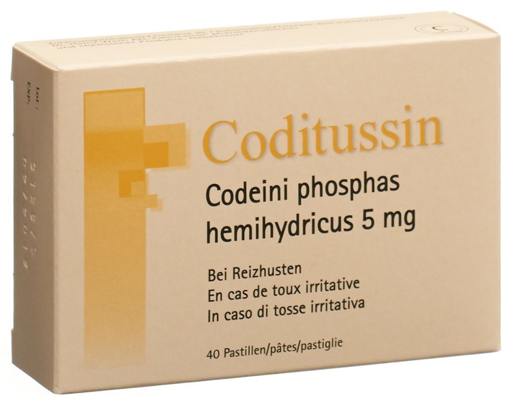 Coditussin pastilles blist 40 pce, image principale
