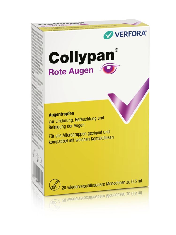 COLLYPAN Yeux rouges