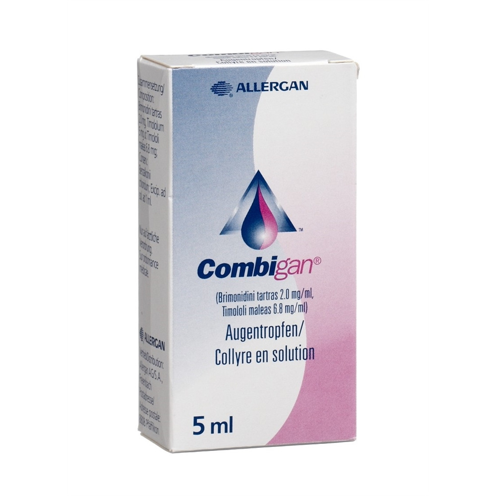 COMBIGAN Gtt Opht Fl 5 ml, Hauptbild