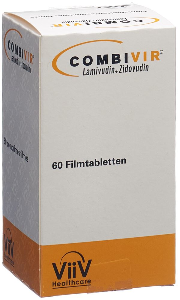 COMBIVIR cpr pell 150mg/300mg blist 60 pce, image principale