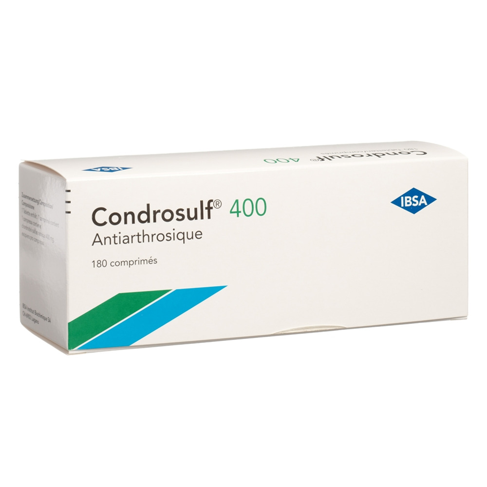 CONDROSULF cpr 400 mg blist 180 pce, image 2 sur 2