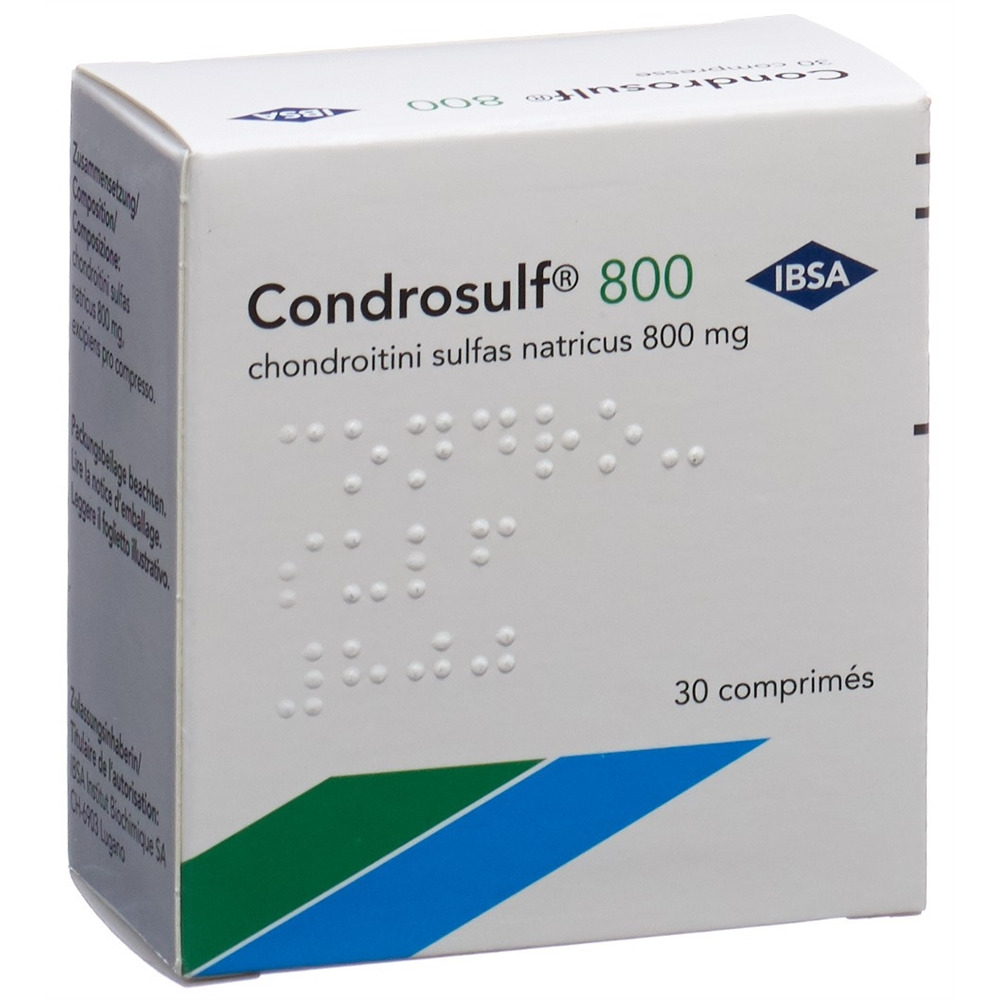 CONDROSULF cpr 800 mg blist 30 pce, image 2 sur 2