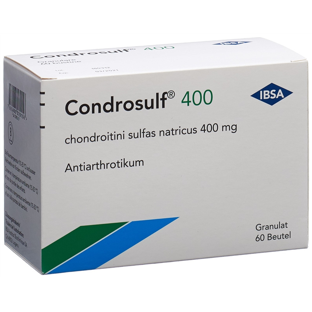 CONDROSULF Gran 400 mg Btl 60 Stk, Hauptbild