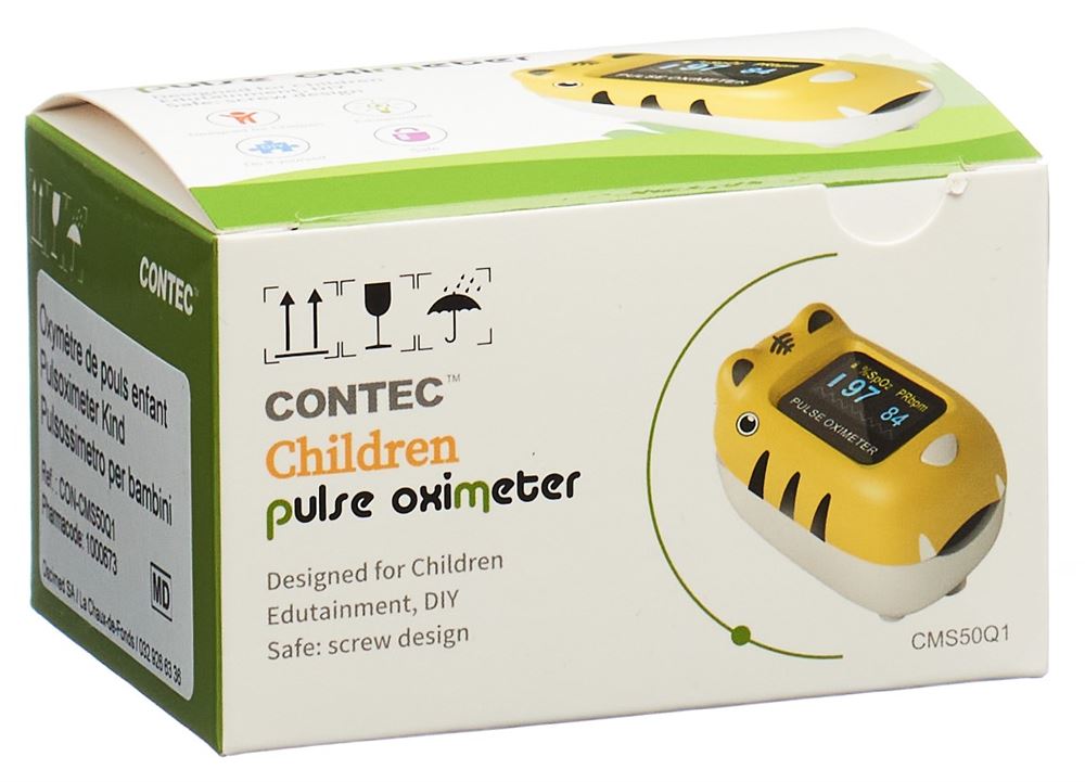 Contec Oxymètre de pouls pour enfant dès 10 kg