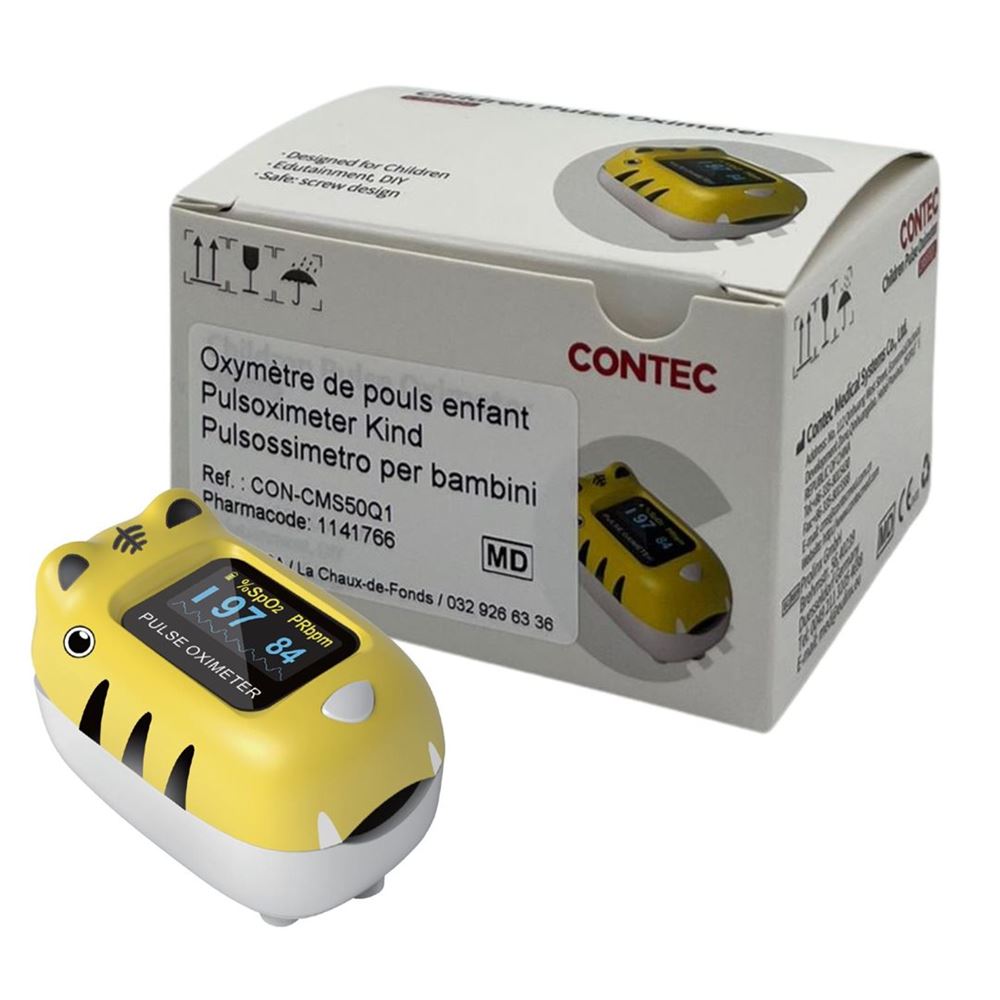 Contec Oxymètre de pouls pour enfant dès 10 kg, image 4 sur 4