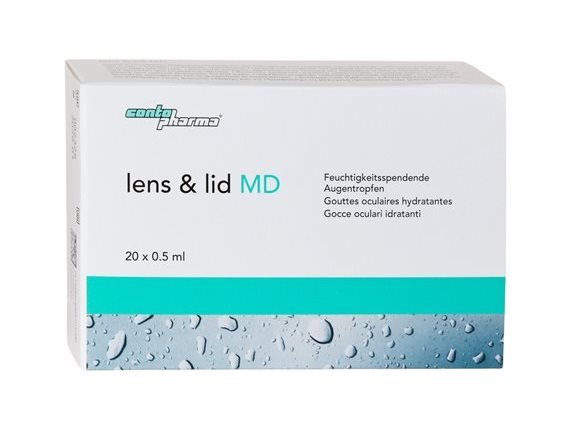 CONTOPHARMA Comfort Lösung lens & lid, Hauptbild