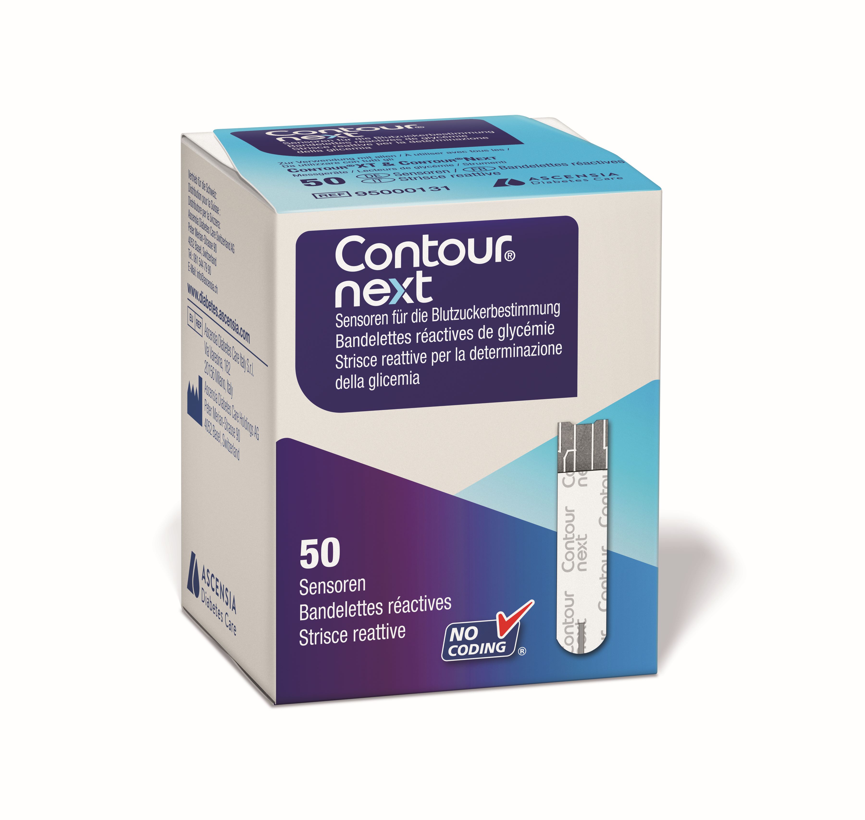 CONTOUR bandelettes réactives