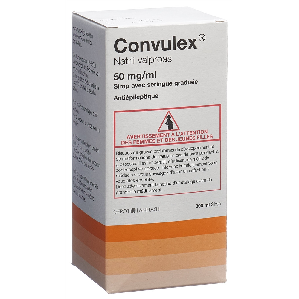 CONVULEX sirop fl 300 ml, image 2 sur 2