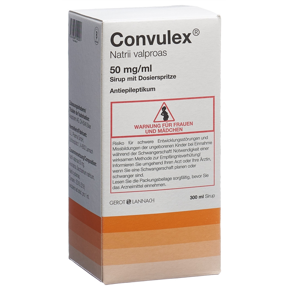 CONVULEX Sirup Fl 300 ml, Hauptbild