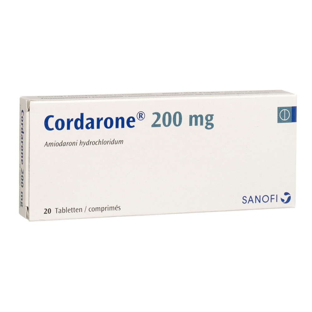 CORDARONE cpr 200 mg blist 20 pce, image principale