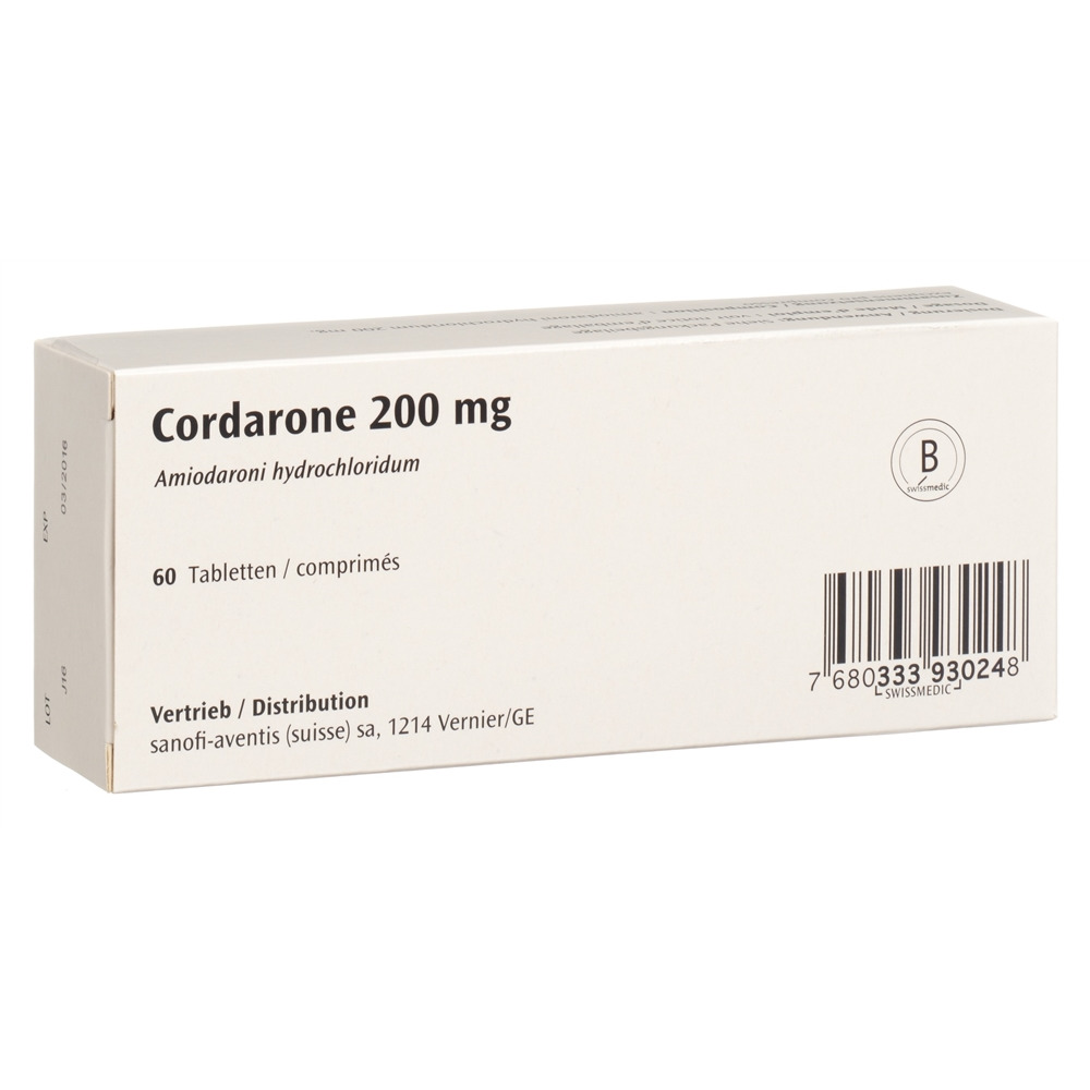 CORDARONE Tabl 200 mg Blist 60 Stk, Bild 2 von 2