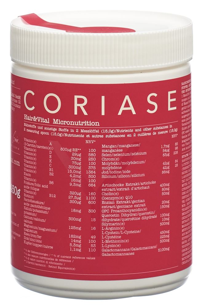 CORIASE Hair & Vital Granulat, Hauptbild