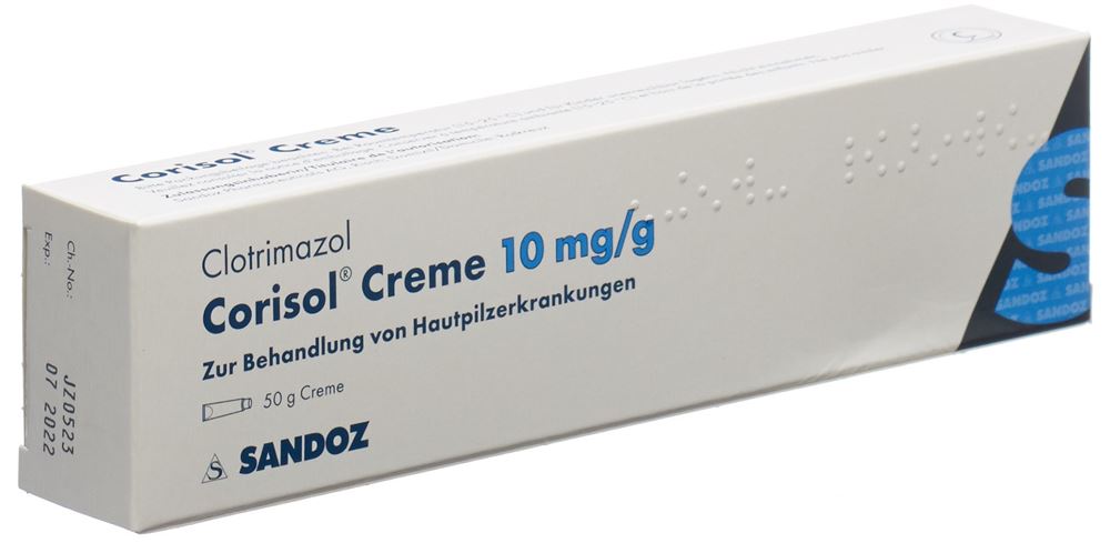 CORISOL Creme 10 mg/g Tb 50 g, Hauptbild