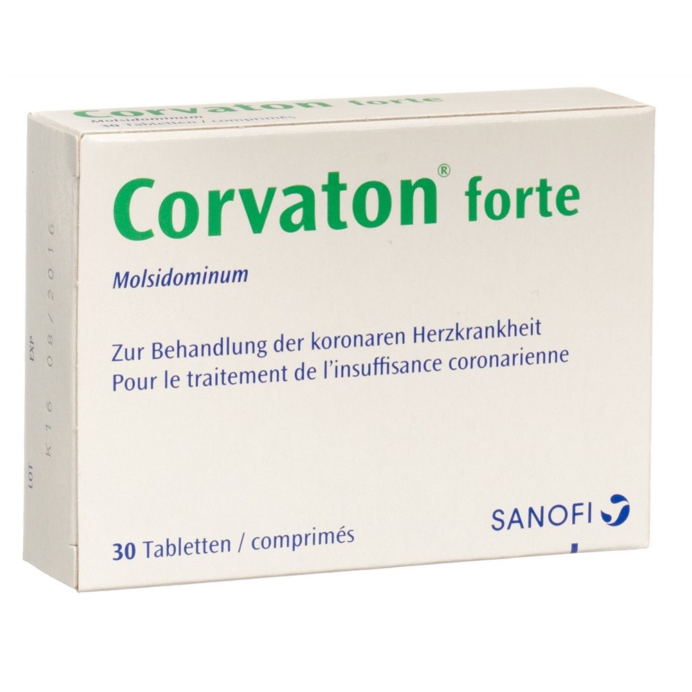 Corvaton forte 4 mg, image principale