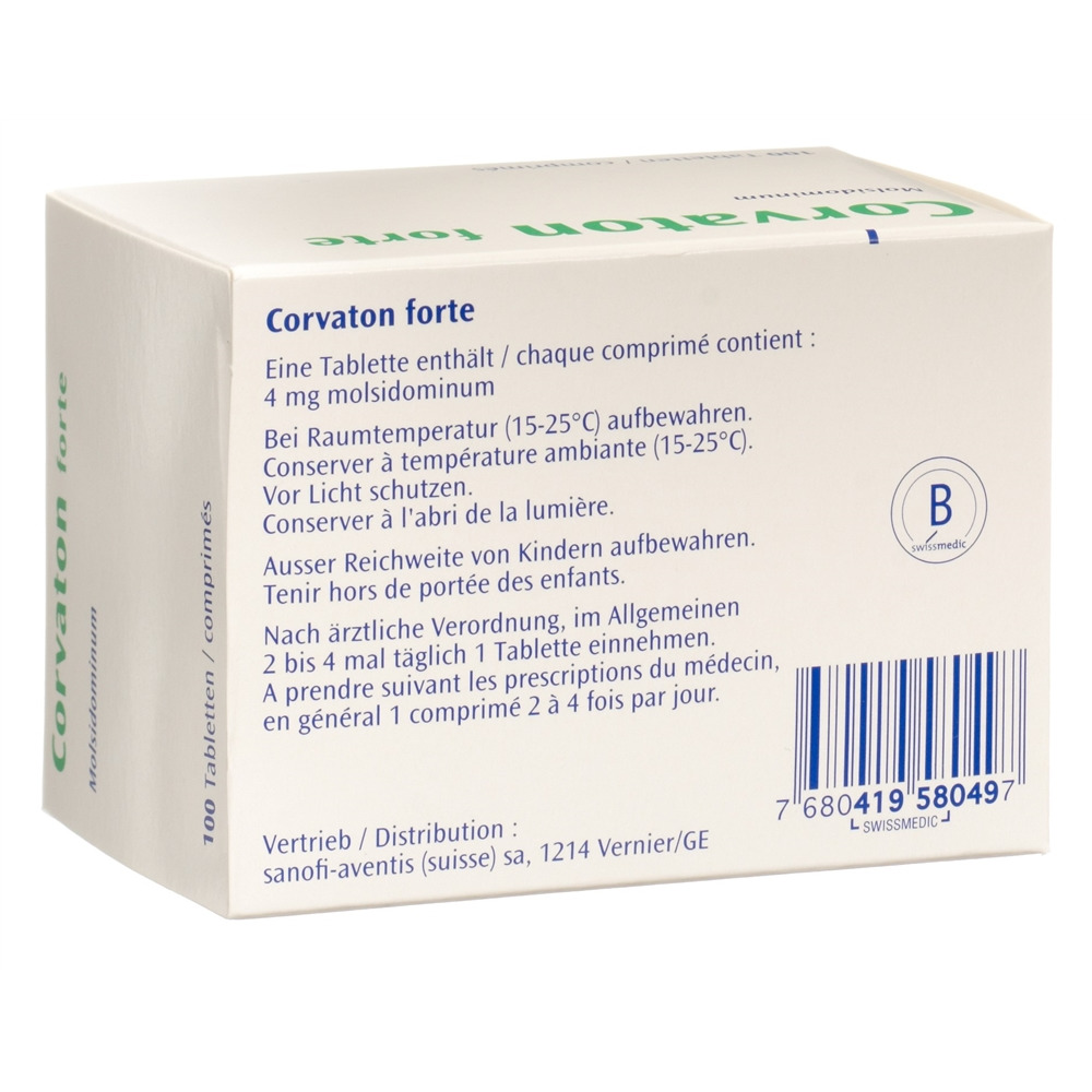 Corvaton forte 4 mg, Bild 2 von 2