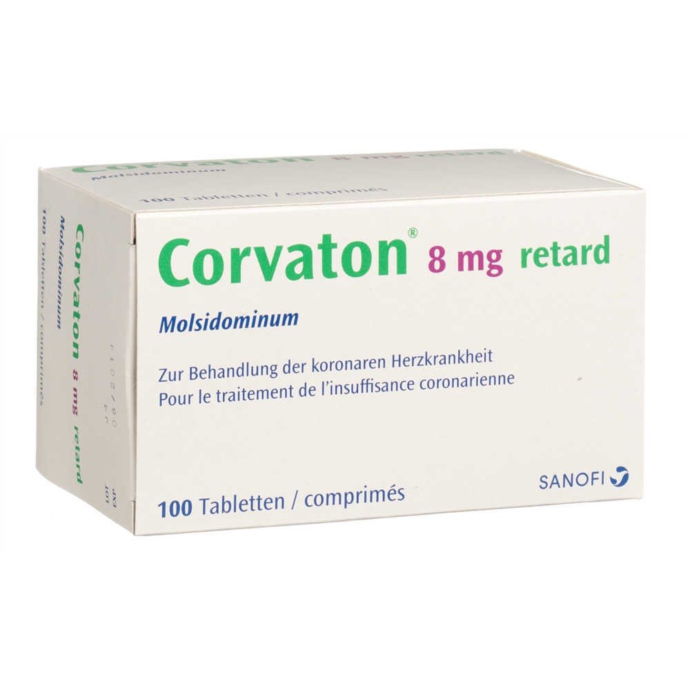 Corvaton retard 8 mg, image principale