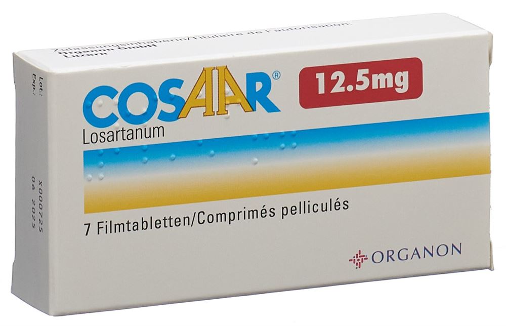 COSAAR cpr pell 12.5 mg blist 7 pce, image principale