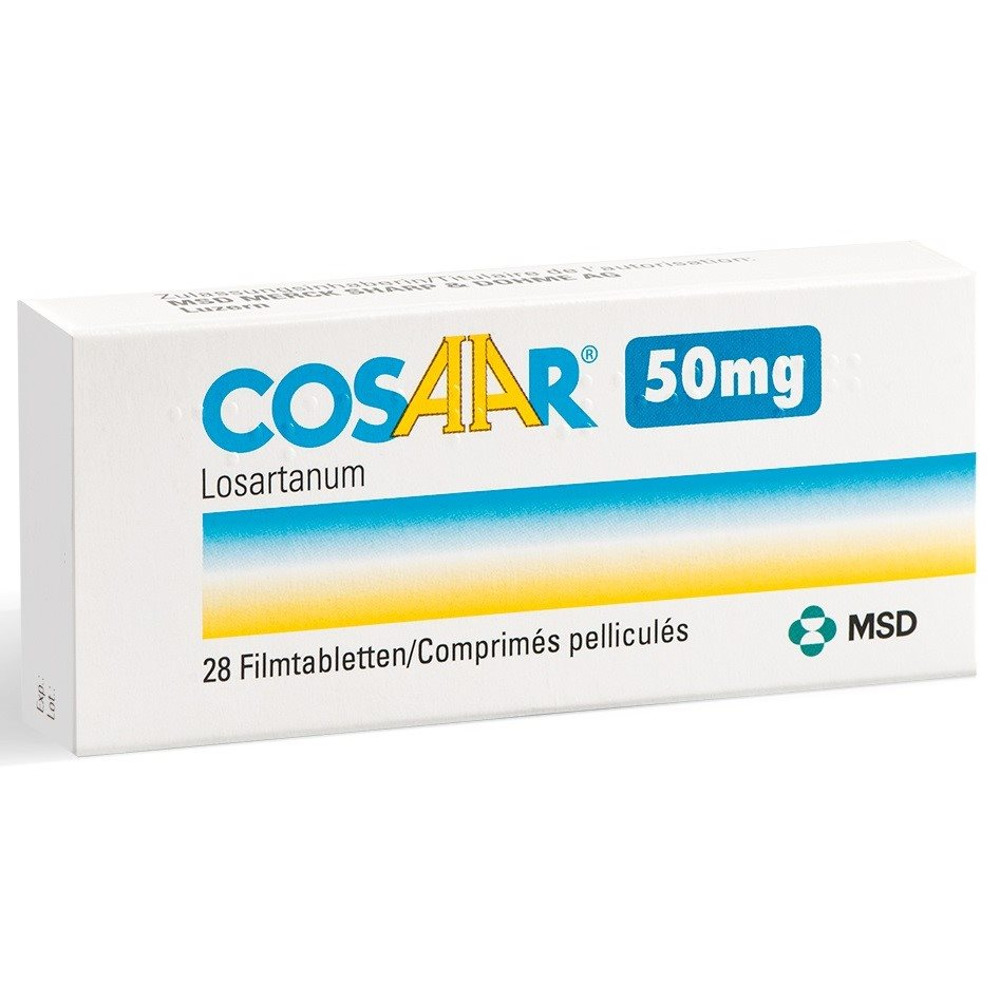 COSAAR Filmtabl 50 mg Blist 28 Stk, Hauptbild