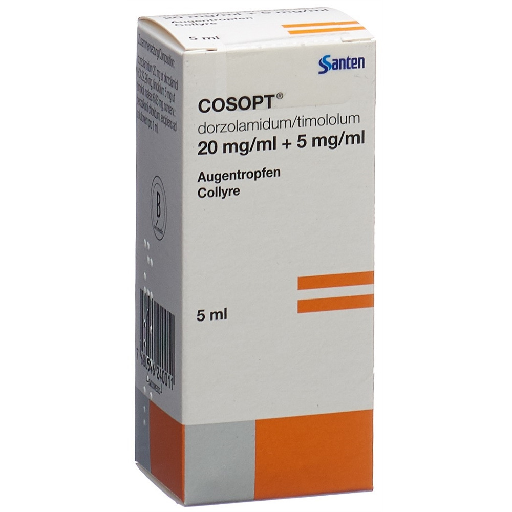 COSOPT Gtt Opht steril Fl 5 ml, Bild 2 von 2