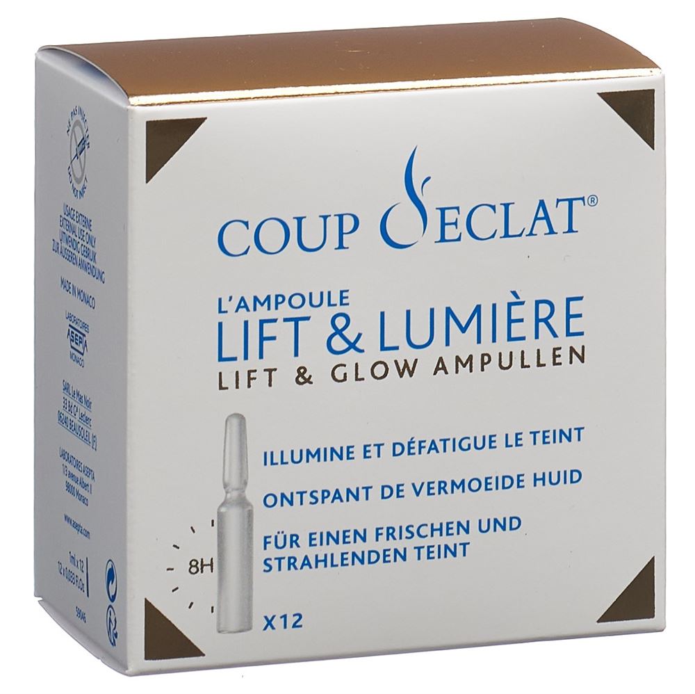 Coup d'Eclat Die Ampulle Lift & Glow, Hauptbild