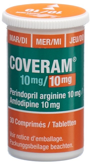 COVERAM cpr 10/10 mg bte 30 pce, image 3 sur 3