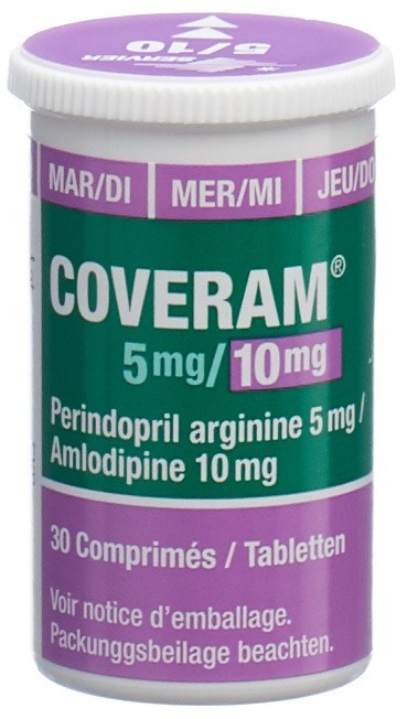 COVERAM cpr 5/10mg bte 30 pce, image 3 sur 3