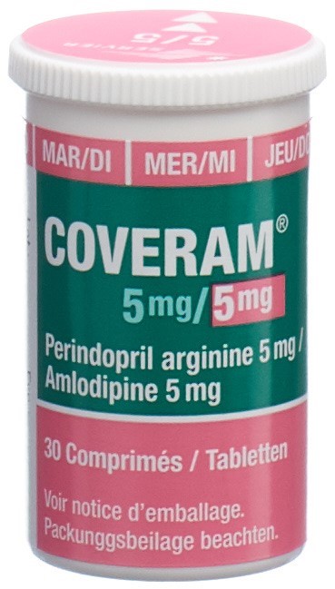 COVERAM Tabl 5/5 mg Ds 90 Stk, Bild 3 von 3